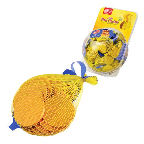 Bolci tejcsokoládé érmék hálóban - 60 g