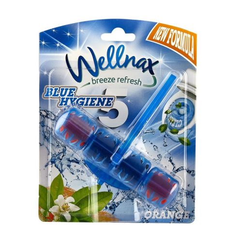 Wellnax WC-frissítő rúd Blue Water narancsvirág - 50 g