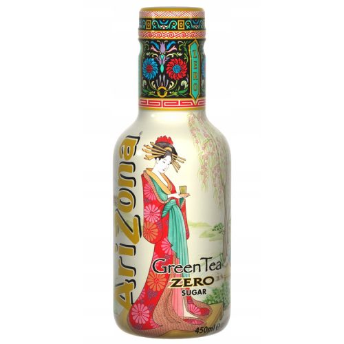 AriZona 0,45l zöld tea ZERO (cukormentes) PET - 450ml