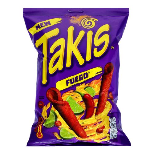 Takis Fuego chili-lime ízű chips - 100 g
