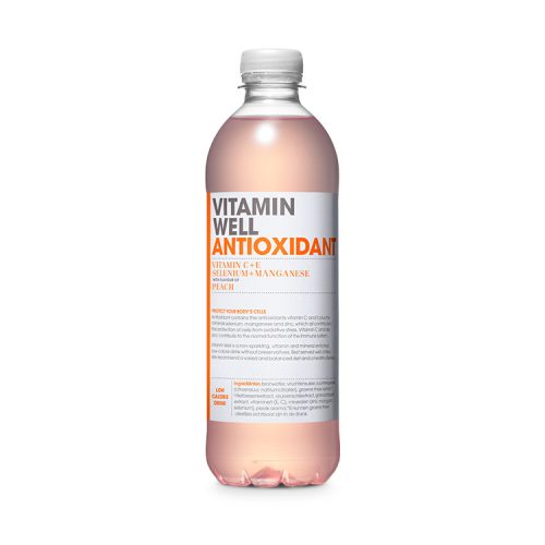 VitaminWell Antioxidant őszibarack ízű üdítőital - 500ml
