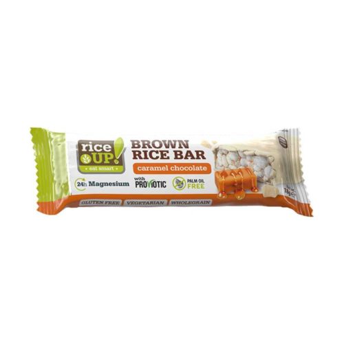 Rice up szelet fehércsokis karamellás - 18g