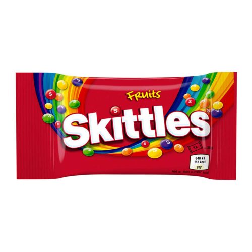 Wrigleys Skittles fruits cukorka - 38g