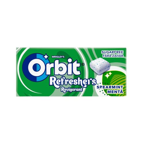 Wrigles Orbit Refreshers Handypack Spearmint, cukormentes- 17,9g
