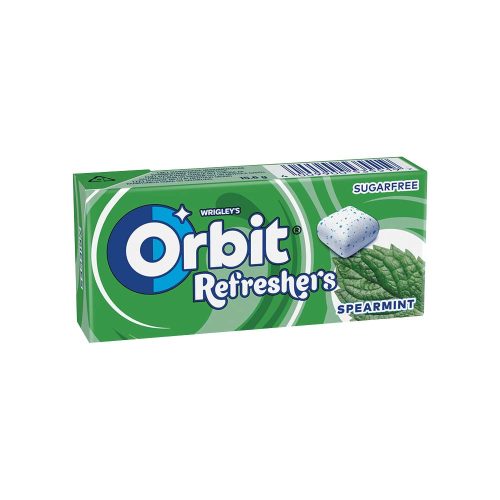 Wrigleys Orbit Refreshers Handypack Spearmint, cukormentes- 17,9g