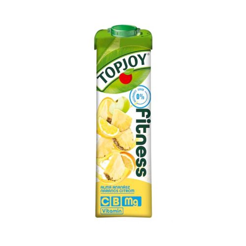 Topjoy Fitness alma-ananász-narancs-citrom ízű gyümölcsital - 1l