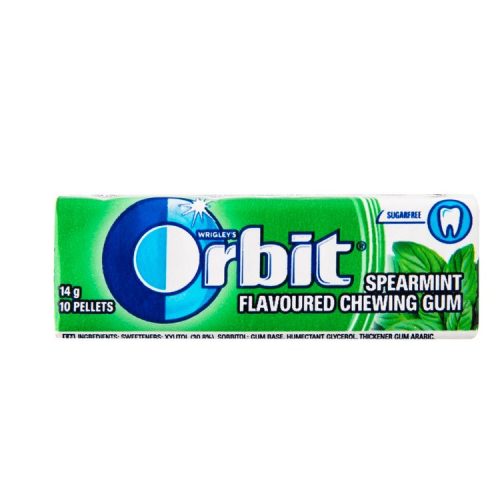 Wrigleys Orbit Spearmint mentaízű rágógumi - 14g