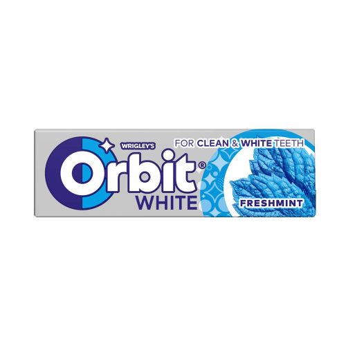 Wrigleys Orbit White freshmint mentaízű rágógumi - 14g