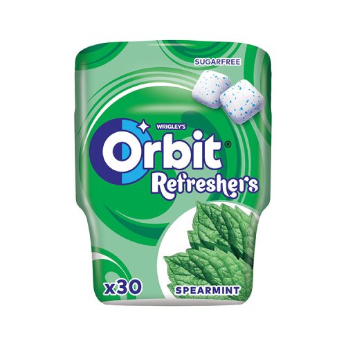 Wrigleys Orbit Refreshers Bottle Spearmint, cukormentes - 67g