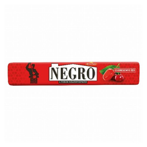 Győri negro cherry töltött keménycukorka - 45g