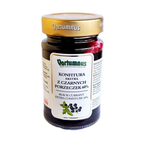 Vortumnus Prémium fekete ribizli lekvár 60% gyümölcstartalommal - 250g
