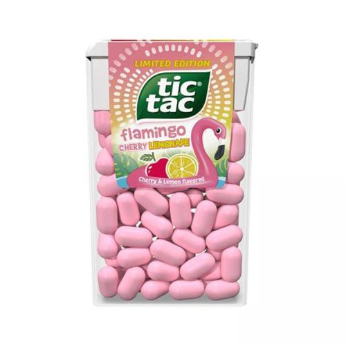 Tic Tac cukordrazsé Flamingo Cherry Lemonade T1 - 18g