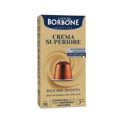 Borbone Nespresso Crema Superior kávékapszula 10x5g - 50g