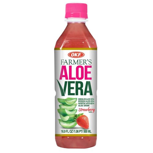 OKF eper ízű aloe vera ital - 500ml