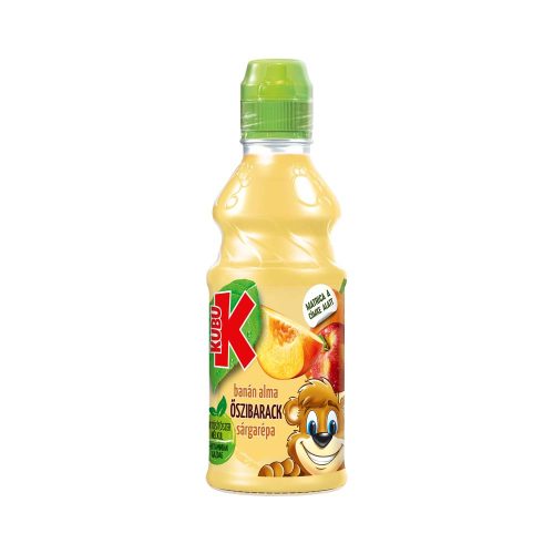 Kubu banán-alma-őszibarack üdítőital - 300ml