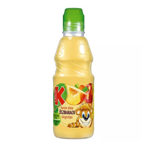 Kubu banán-alma-őszibarack üdítőital - 300ml