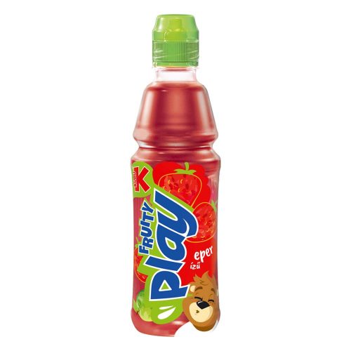 Kubu Play üdítő alma-eper 400ml