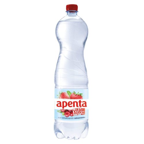 Apenta VitaMixx eper-vörösáfonya ízesített ásványvíz - 1500ml