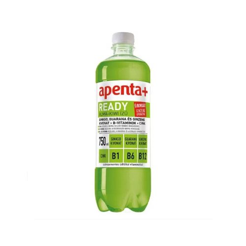 Apenta+READY alma-kiwi ízű üdítőital - 750ml