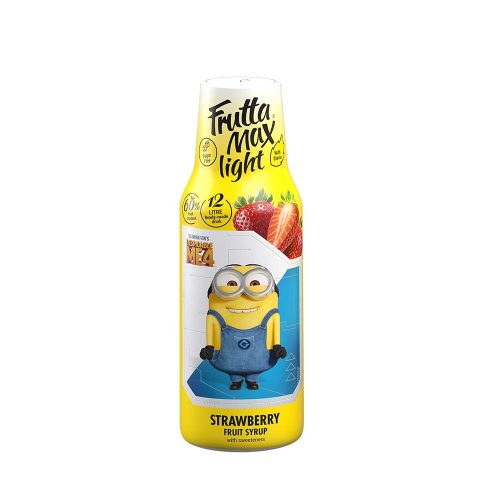 FruttaMax Minyonok light eper ízű gyümölcsszörp - 500ml