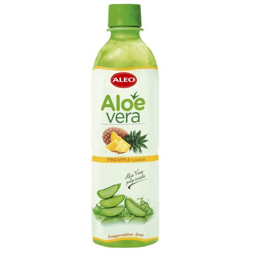 Aleo ananász ízű aloe vera ital - 500ml