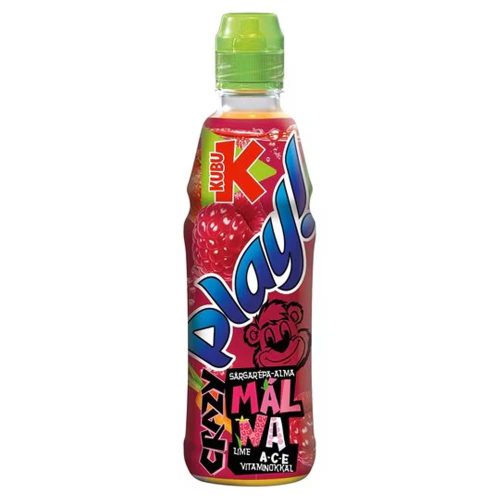 Kubu play sárgarépa-málna-lime - 400ml