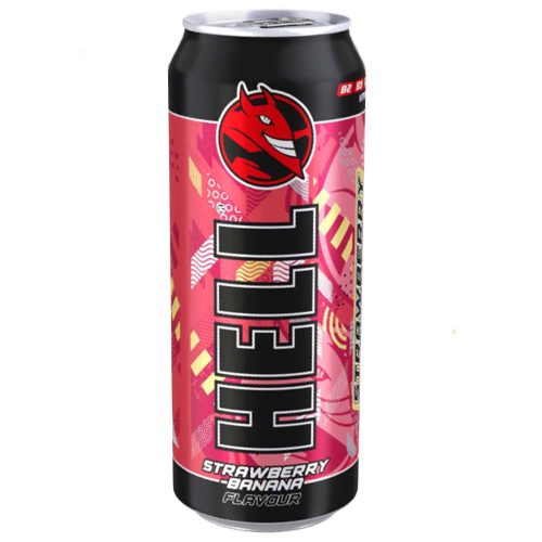 Hell energiaital strawberry-banana - 500 ml