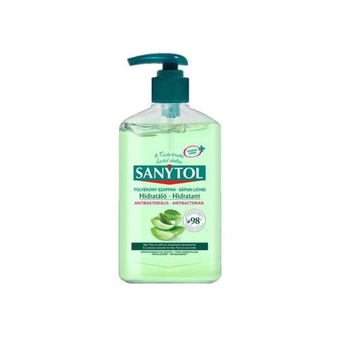 Sanytol Antibakteriális foly. szappan Zöld Tea és aloe vera - 250ml