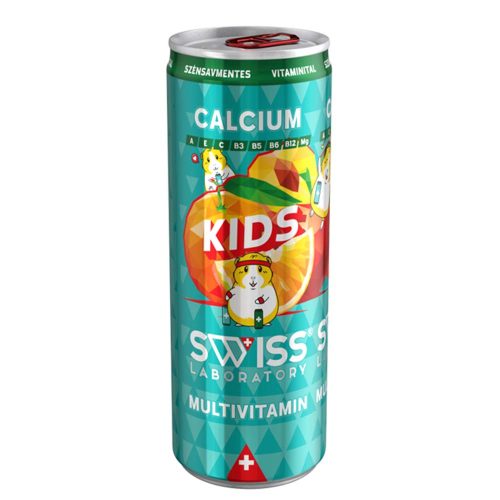 Swiss Laboratory CA Kids multivitamin szénsavmentes ital - 250ml