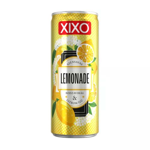 XIXO Lemonade bodza és citrom ízű szénsavas üdítőital - 250ml