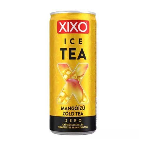 XIXO Zero zöld tea mango - 250ml