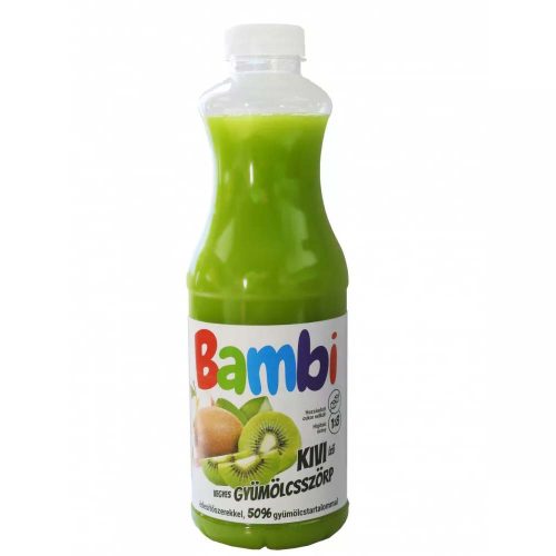 Bambi light kivi ízű gyümölcsszörp - 1000ml