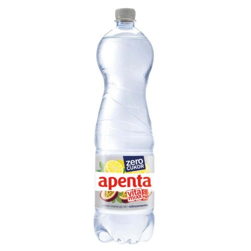 Apenta VitaMixx Zero citrom-maracuja ízű ásványvíz - 1500 ml