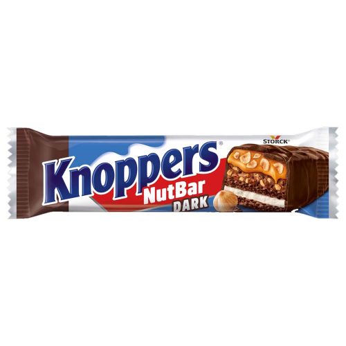 Knoppers NutBar Dark csokoládészelet - 40g