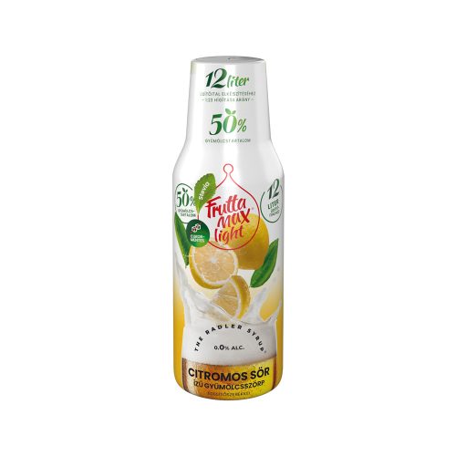 FruttaMax Light lime-os sör ízű gyümölcsszörp - 500 ml