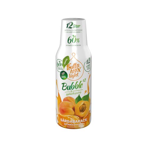 FruttaMax Light sárgabarack ízű gyümölcsszörp - 500 ml