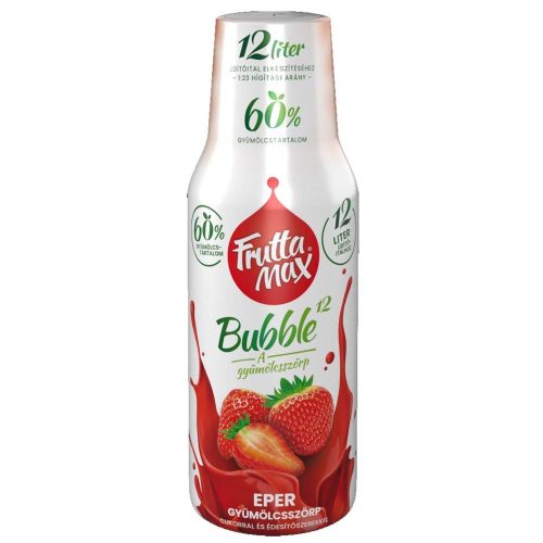 FruttaMax szamóca ízű gyümölcsszörp - 500 ml