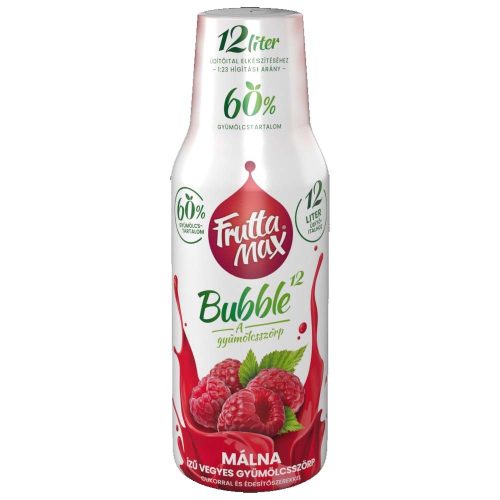 FruttaMax málna ízű gyümölcsszörp - 500 ml