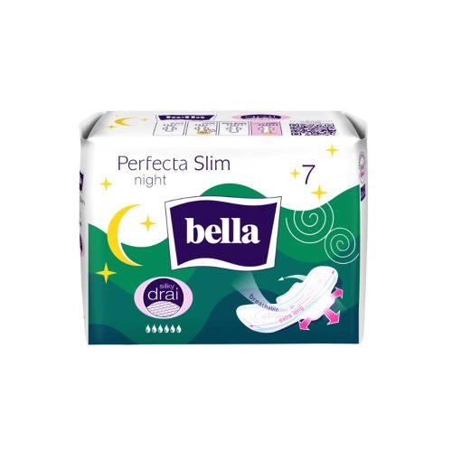 Bella Perfecta Slim Night egészségügyi betét - 7 db