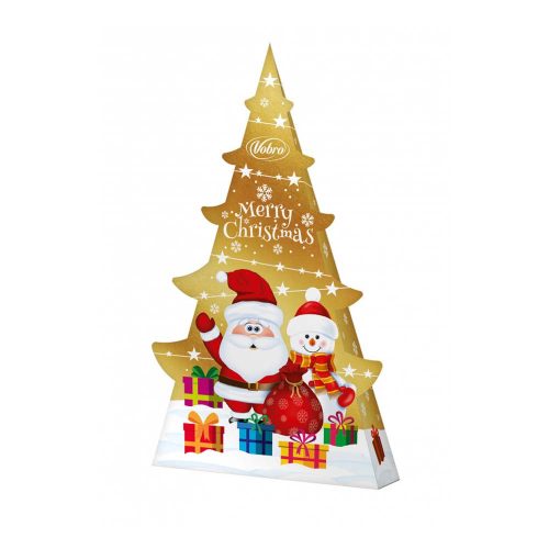 Vobro Christmas Tree narancsos-marcipános,étcsokoládéval bevont cukorka-170g