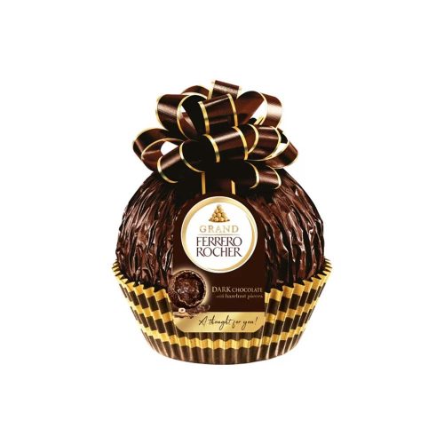 Grand Ferrero Rocher Dark üreges csokoládé mogyoródarabkákkal-125 g