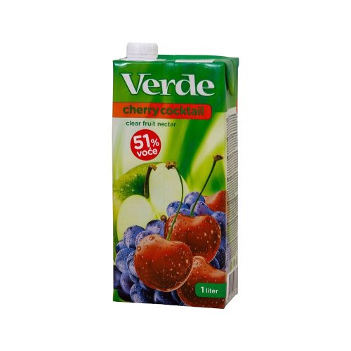 Verde alma-meggy-szőlő nektár 51% - 1 l