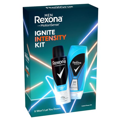 Rexona Cobalt ajándékcsomag (tusfürdő 250 ml + deo 150 ml)