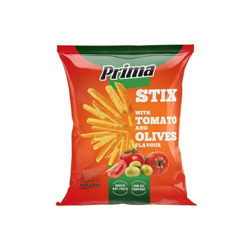 Prima stix paradicsom-oliva ízesítésű snack - 35g