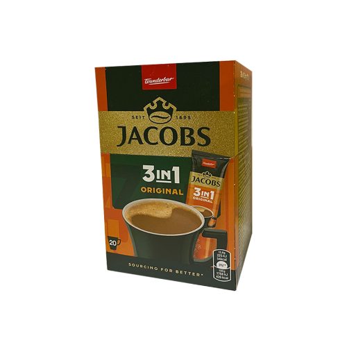 Jacobs 3in1 instant kávé dobozos - 252g