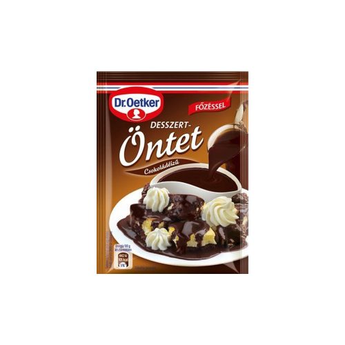 Dr. Oetker csokoládéízű desszertöntet - 36 g