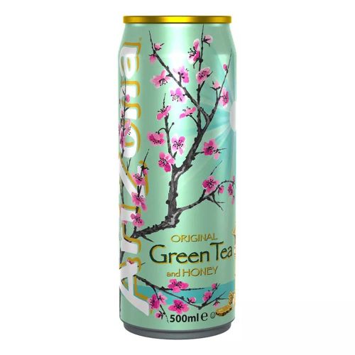 AriZona zöld tea mézzel fémdobozos - 500 ml