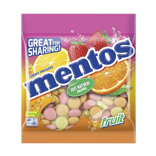 Mentos cukorka Fruit - 150g