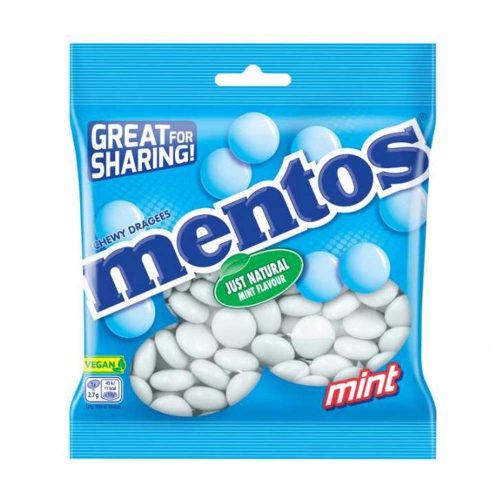 Mentos cukorka mentol - 150g