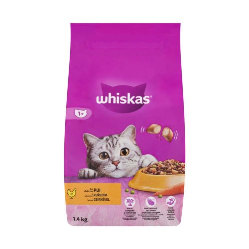 Whiskas száraz csirke - 1,4kg